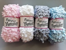 KING COLE "FUNNY YUMMY" Yarn, 100g, 14ply - Brand New Range of assorted colours.