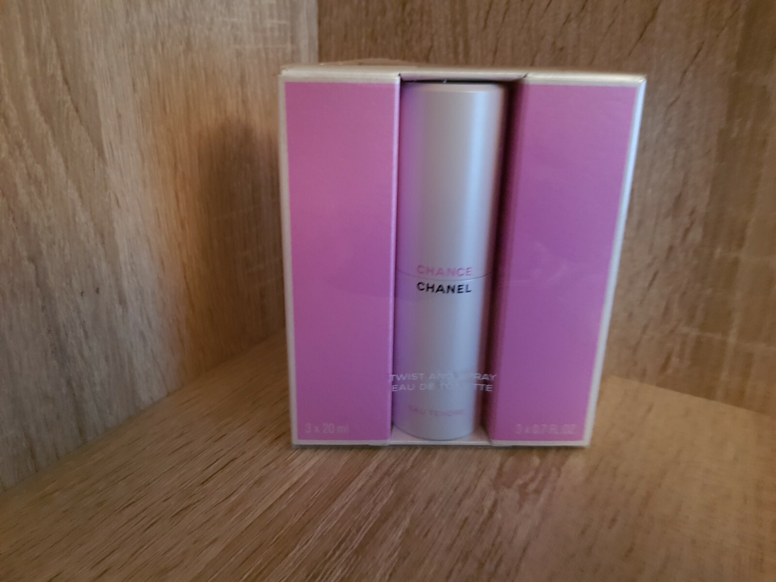 CHANEL Chance Eau Tendre de Toilette Twist and Spray 3x20ml
