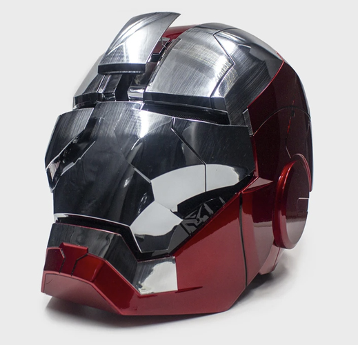 buy iron man motorcycle helmet MK50 matte effect of movie prototypes 2 Iron Man Motorcycle Helmet DOT