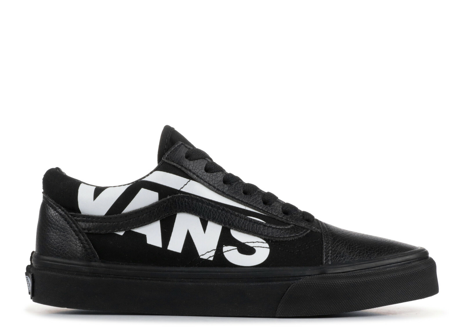 vans old skool v black true white