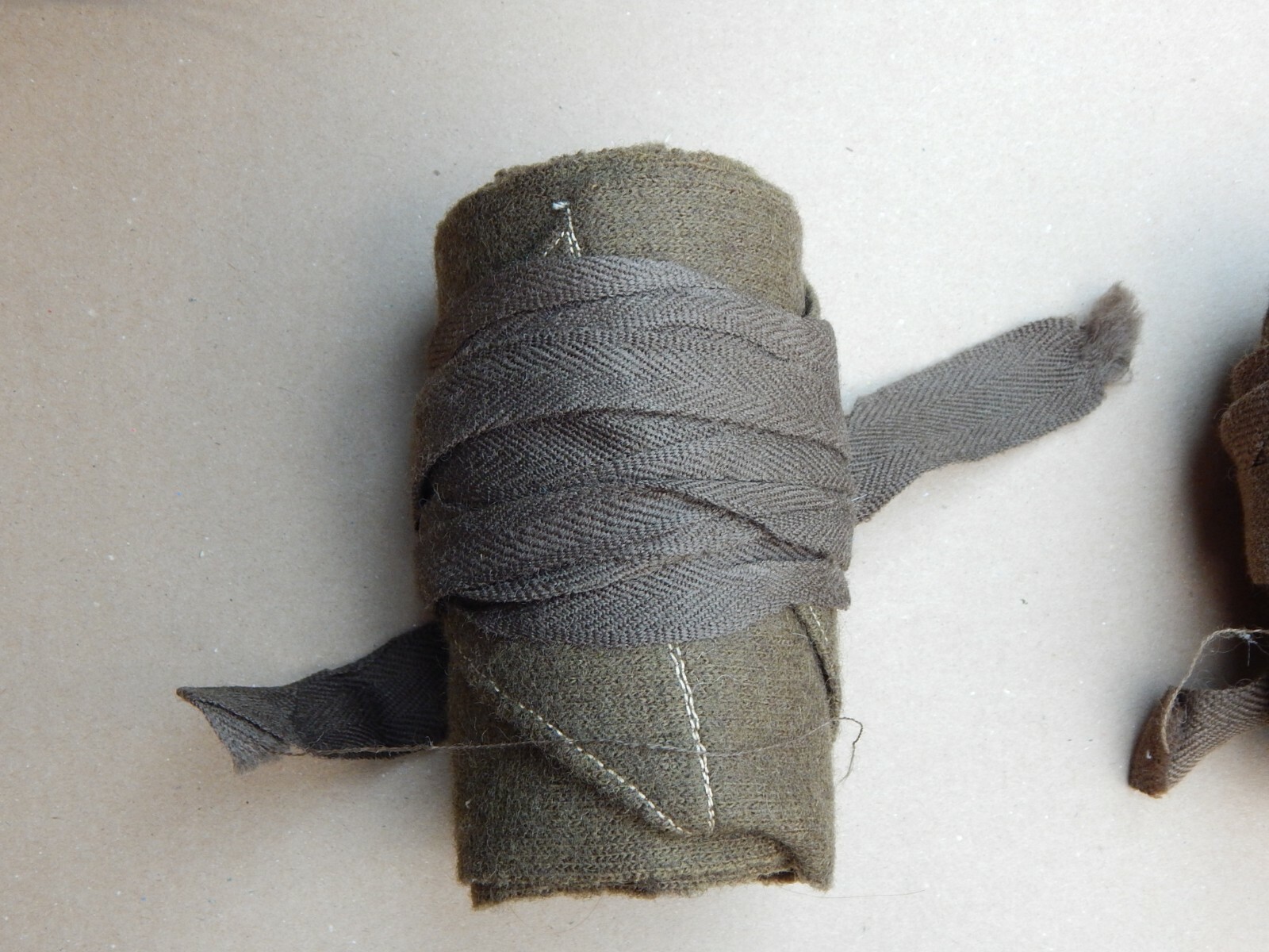 Original Wickelgamaschen Gamaschen WW2? WW1? Aarmy Puttees Leg Wraps eBay