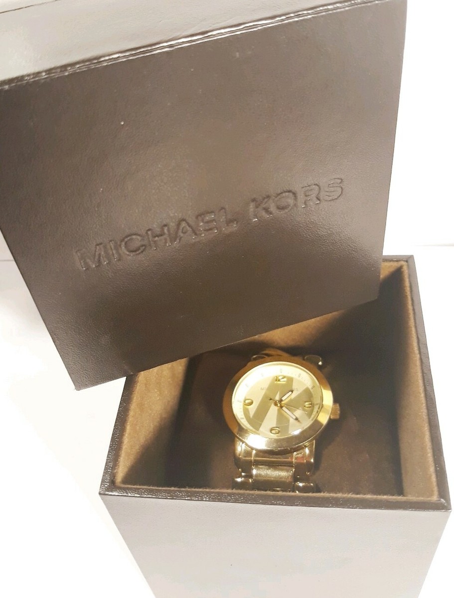 Women Michael Kors Watch Runway Mk3161 Gold Case Steel Twist  display picture 2