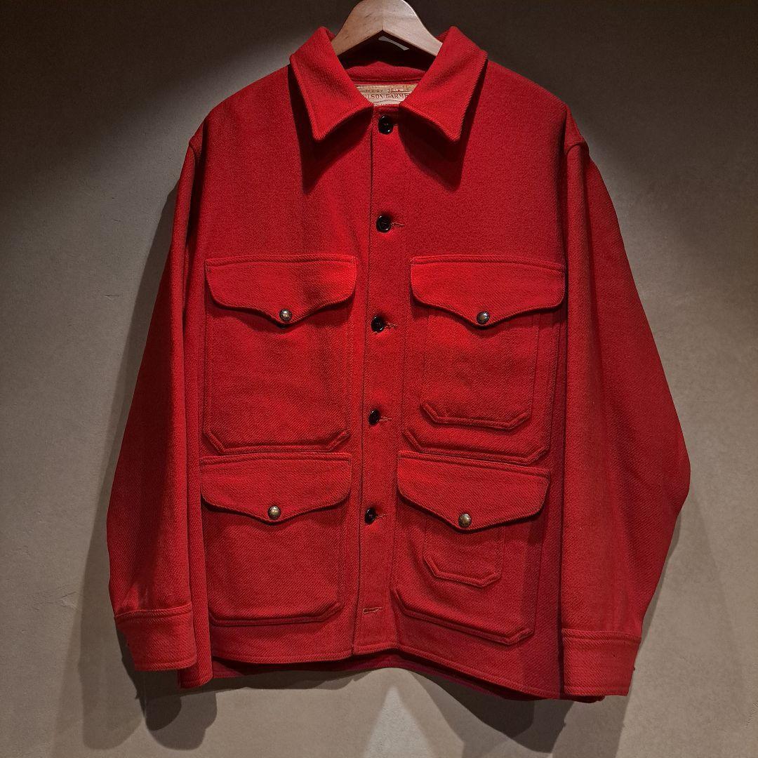 FILSON Mackinaw Cruiser Jacket Wool Red Used From Japan | eBay