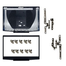 Laptop New For Dell G Series G3 3590 LCD Back Cover Front Bezel Hinges WithScrew