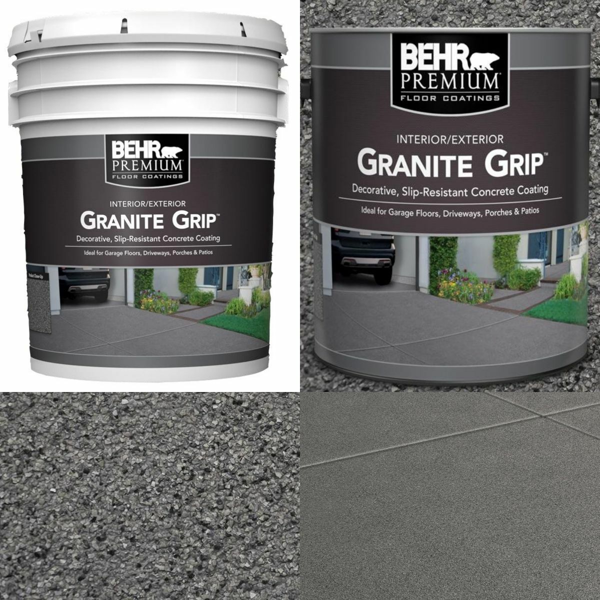Garage Floor Paint Behr Premium Granite Grip Colors BEHR Premium