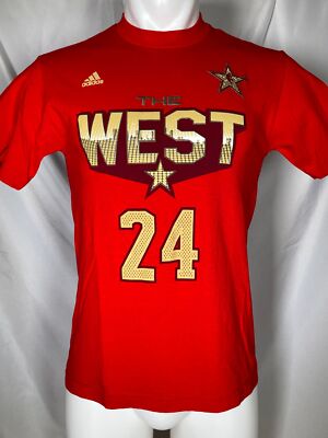 kobe bryant red shirt