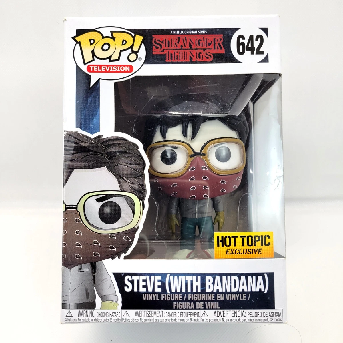 Steve Funko TV, Movie & Video Games Stranger Things Action Figures