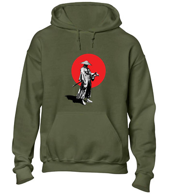 ANIME WARRIOR HOODY KAPUZENPULLOVER SAMURAI JAPAN COMIC COOL GAMER TOP MANGA NEU
