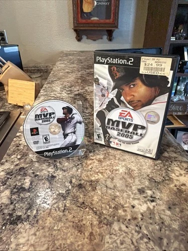 EA Sports MVP Baseball 2005 PlayStation 2 Baseball Online PS2 No Manual