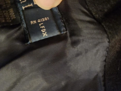 Polo Ralph Lauren Jacket Mens XLT Navy Peacoat Heavy Wool Double Breasted NICE! image 10