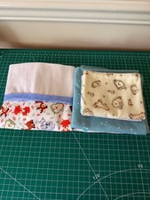 baby shower gifts 2 receiving blankets 2 burp cloths 1 mothers pillow case