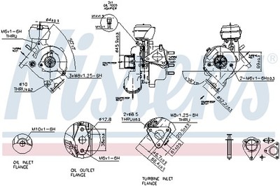 1x NISSENS 93200 Lader Aufladung für Audi