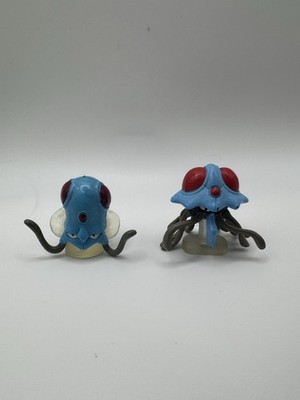 Tentacha / Tentoxa Tomy CGTSJ Pokémon Figuren Set Vintage Nintendo 1999