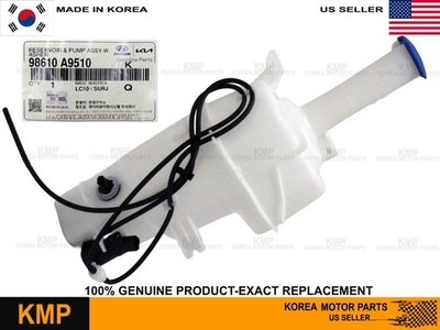 Genuine  Windshield Washer Reservoir & Pump for 2015-2021 Kia Sedona 98610-A9510