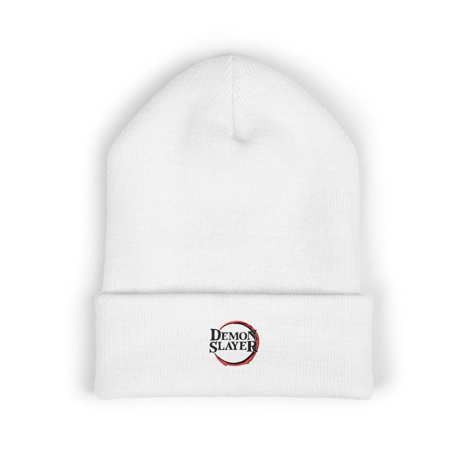 Embroidered Anime Beanie, Otaku Hat, Knit Cap, Japanese Animation Gift