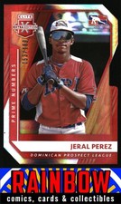 2021 Panini Elite Extra Edition #199 Jeral Perez Dominican Prospect League