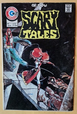 Scary Tales #1 VG- (3.5) Origin & 1st App Countess Von Bludd! Charlton 4/75