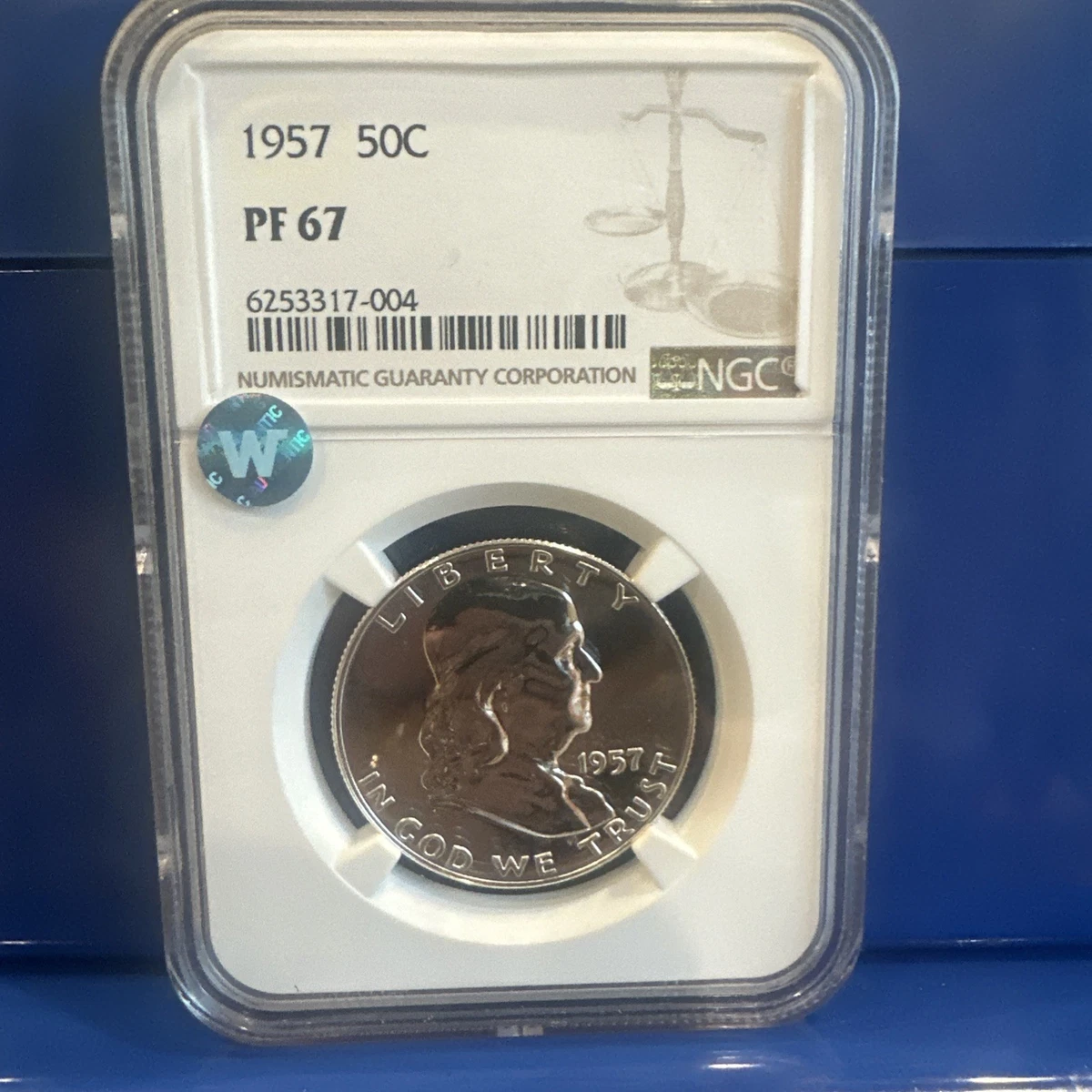 PR 67 1957 Franklin Half Dollars for sale | eBay