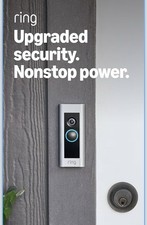 Ring - Wired Doorbell Pro Smart WiFi Video Doorbell - Satin Nickel