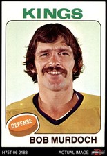 1975 Topps #33 Bob Murdoch Kings-Hockey 8 - NM/MT