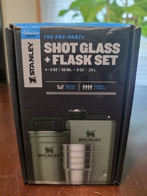 Stanley Adventure Pre-Party Shot Glass and Flask Set