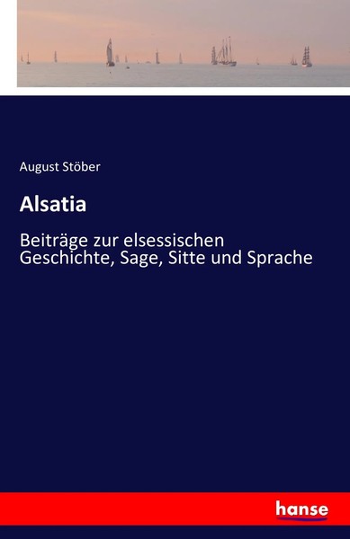 August StöBer | Alsatia | Taschenbuch | Deutsch (2016) | 556 S. | hansebooks-image
