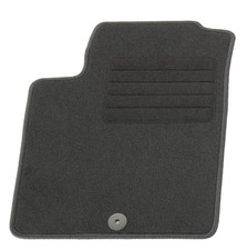 Fußmatte vorne links für Kia Picanto 2004-2010 Autoteppich 100% Passform Schwarz