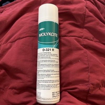 One(1pcs) Molykote DUPONT DOW Corning D-321R Anti Friction Coating 9.3 oz