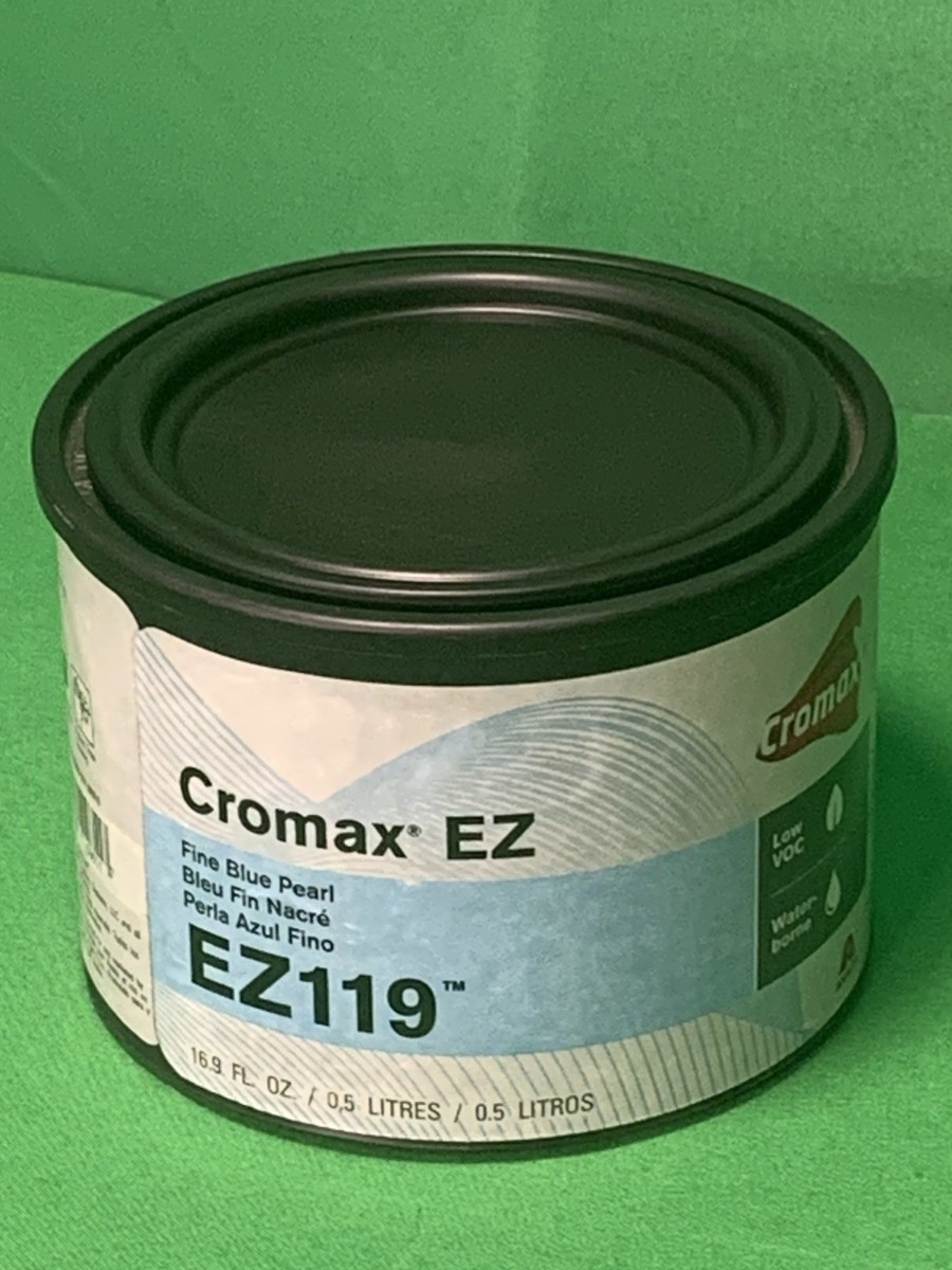 CROMAX ( EZ 119 ) AXALTA Fine Blue Pearl 16.9 Fl. Oz. /0.5 Liter