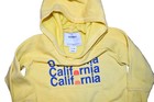 K8 2018 OLD NAVY 12-18M CALIFORNIA Yellow Pullover Hoodie Hooded Sweatshirt — photo 3