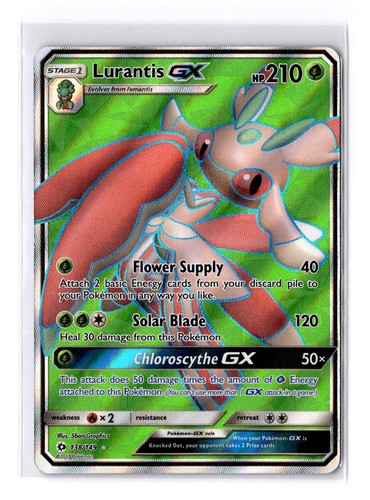 Lurantis GX (Full Art) - 138/149 Sun & Moon Base Set Ultra Rare - NM - POKEMON