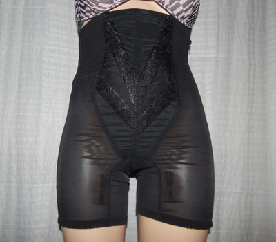 Rago Style 6210 High Waist Long Leg Shaper Side Zipper Extra Firm Control 38/4X