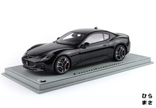 Miniature Car 1/18 Maserati Granturismo Folgore 2023 Nero Assoluto No Case