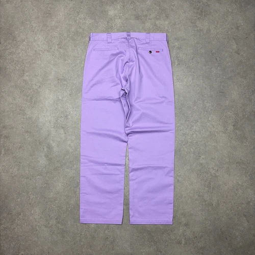 Pantalon chino violet baggy Supreme (34x32)
