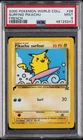 2000 POKEMON PIKACHU WORLD COLL FRENCH #28 SURFING PIKACHU PSA 9