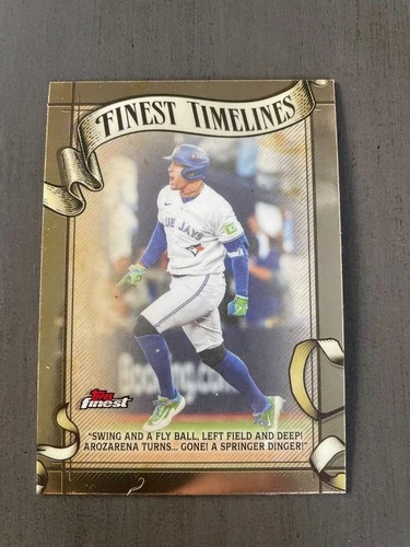 2026 Topps Finest George Springer Base (RAW)