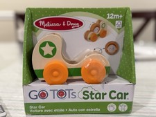 Melissa  Doug Go Tots Star Wooden Car NEW Children Play Toy