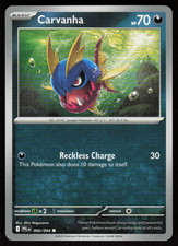 Carvanha 060/094 Common Phantasmal Flames Pokemon NM