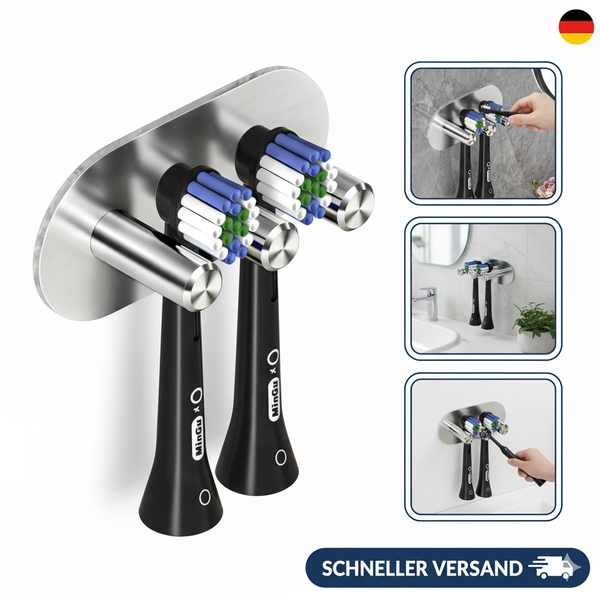 GGQ ZahnbüRstenhalter Wand Ohne Bohren Elektrische ZahnbüRste Halter, Aufsteck-image