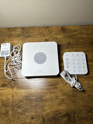 Ring Alarm Base Station US Z wave Plus 4HB1U9-0EN0 Bluetooth Wi-Fi Indoor Use