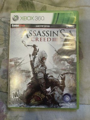 Ubisoft Assassin's Creed III Xbox 360 GameStop Edition Multiplayer Uplay Manual