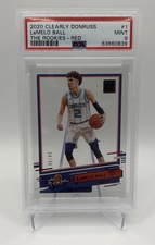 🔥2020-21 Panini Clearly Donruss - Clearly the Rookies LaMelo Ball #1 Red /49