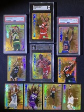 1994-95 Skybox Emotion N-Tense Set Michael Jordan #3 BGS 9 PSA 9 Kemp SGC 9 Shaq