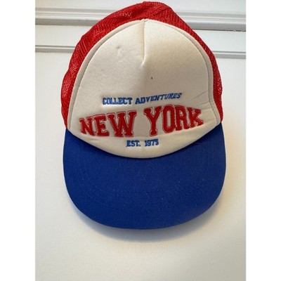 Zara Kids Trucker Hat: Red, White, & Blue New York Collect Adventures Est. 1975