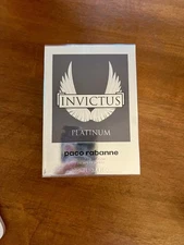 🌹Paco Rabanne INVICTUS PLATINUM EDP 100ml 3.4 floz NEW&SEALED 📣FREE SHIPPING📣