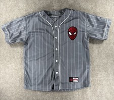 Marvel Spider-Man Baseball Jersey Shirt Kids