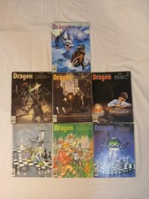 Dungeons and Dragons Lot Dragon Magazine Lot Very Good Condition 81- 89
