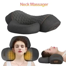 New Neck Support Massager Pillow Electric Massager Relax Sleeping Pillow