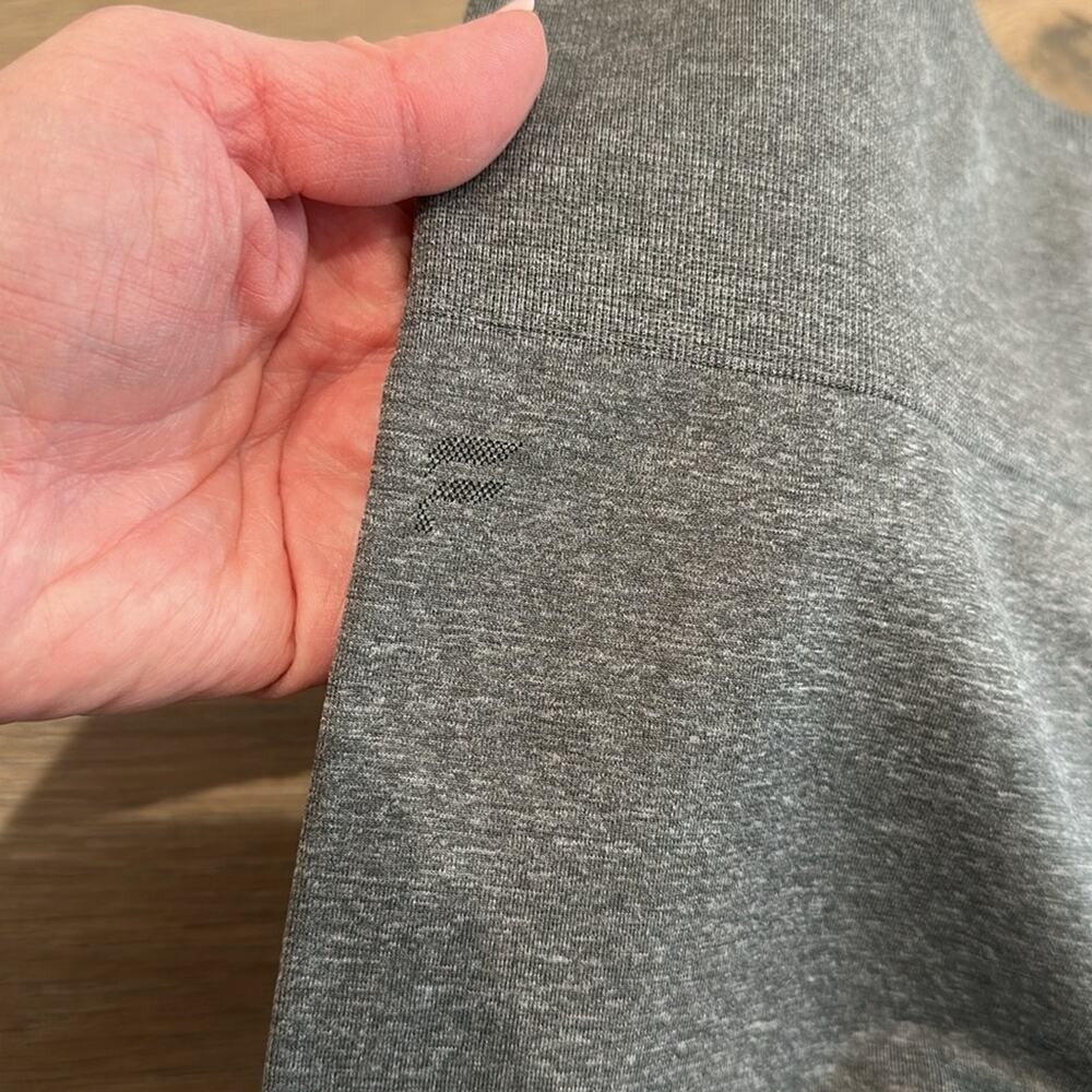 FABLETICS Gray Heather Seamless Active Workout Gy… - image 11