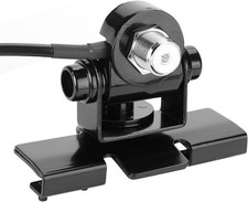 Car Ham Antenna Mount Bracket for Mobile Radio Clip Trunk Black